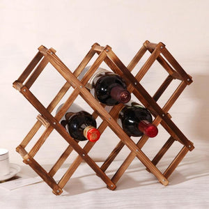 Classical Wooden Wine Rack