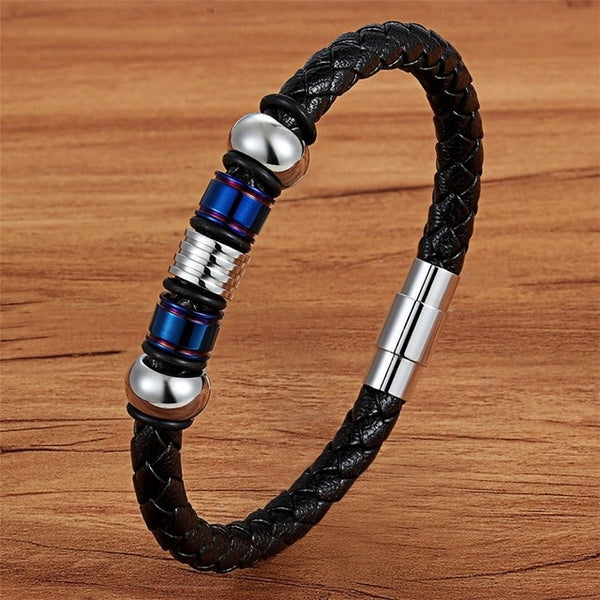 Magnetic Black Men Bracelet