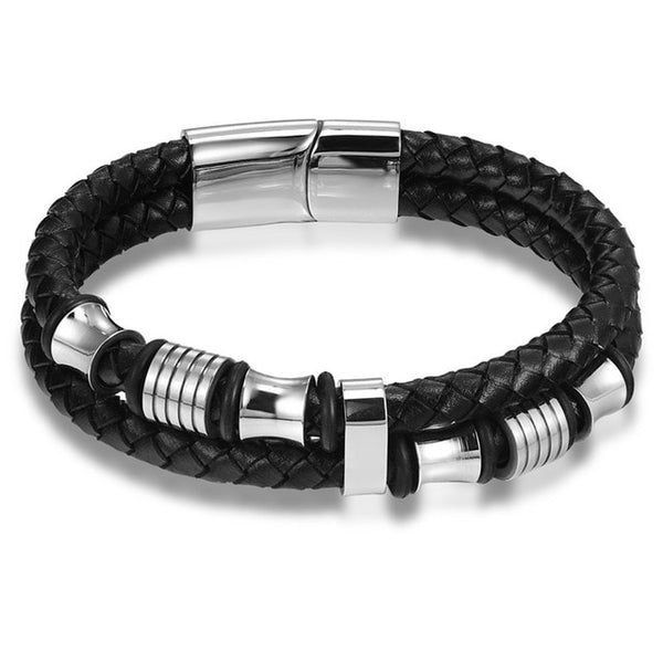 Magnetic Black Men Bracelet