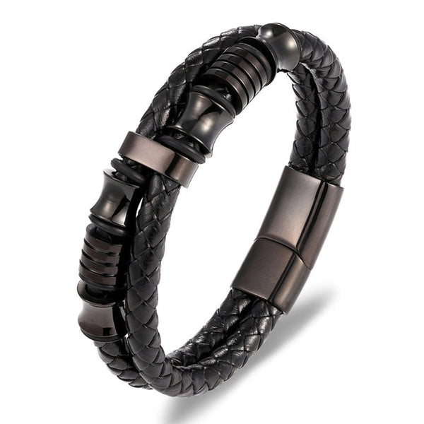 Magnetic Black Men Bracelet