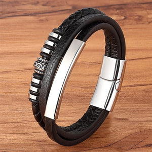 Magnetic Black Men Bracelet