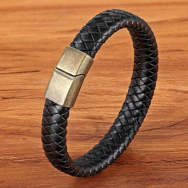 Magnetic Black Men Bracelet