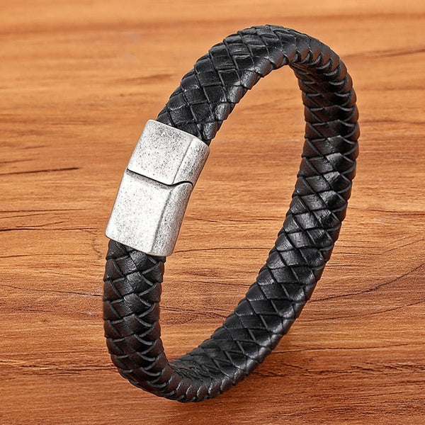 Magnetic Black Men Bracelet